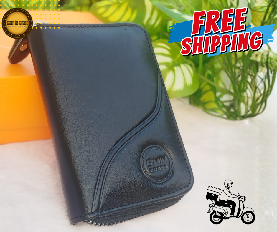 কালো কালার কার্ড হোল্ডার-( ডেলিভারি চার্জ ফ্রী)